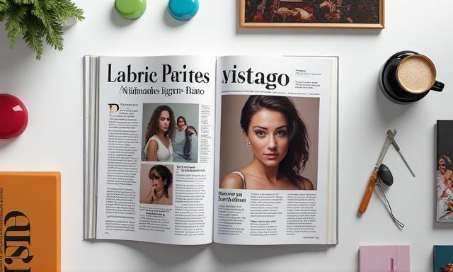 Magazine cover or feature snippet.